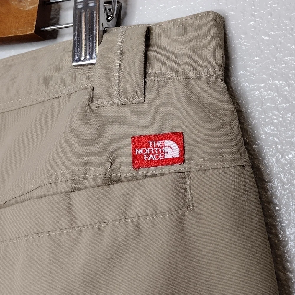 The North Face Sz 36 Khaki Nylon Outdoors Cargo Hiking Pants